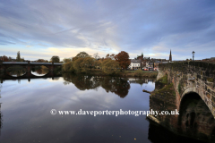 The Devorgilla bridge, river Nith, Dumfries