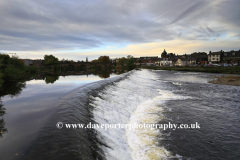 Autumn colours, river Nith, Dumfries