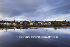 Autumn colours, river Nith, Dumfries