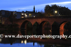 The Devorgilla bridge, river Nith, Dumfries