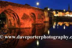 The Devorgilla bridge, river Nith, Dumfries