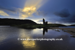 Sunset, Ardvreck Castle, Loch Assynt