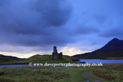 Sunset, Ardvreck Castle, Loch Assynt