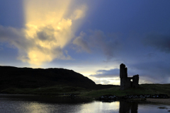 Sunset, Ardvreck Castle, Loch Assynt