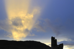 Sunset, Ardvreck Castle, Loch Assynt