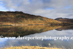 Reflections in Loch Gleann Dubh, Kylesku village