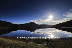 Sunset, Loch Bad an Sgalaig, Gairloch village