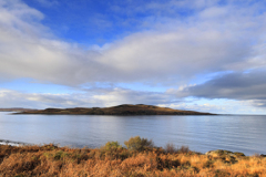 View over Gruinard Bay, Gruinard village