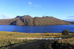 Autumn, Little Loch Broom, Badcaul village