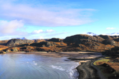 Autumn, Loch Ewe, Poolewe village