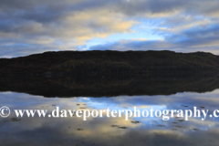 Sunset over Loch Carron, Lochcarron village