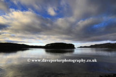 View over Loch Shieldaig, Shieldaig village