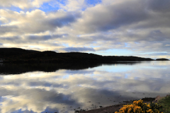 View over Loch Shieldaig, Shieldaig village