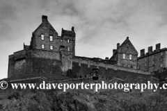 Spring view over Edinburgh castle