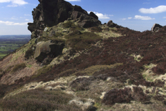 The Ramshaw rocks near Leek  town