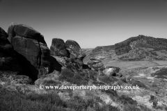 Hen Cloud Rocks, Upper Hulme village