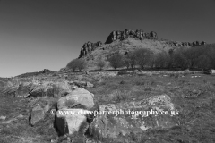 The rock formations of the Ramshaw Rocks