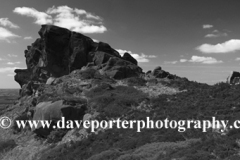 The rock formations of the Ramshaw Rocks