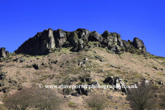 Hen Cloud Rocks, Upper Hulme village