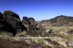 Hen Cloud Rocks, Upper Hulme village