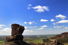 The rock formations of the Ramshaw Rocks