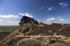 The rock formations of the Ramshaw Rocks