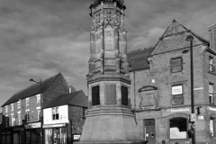 The War Memorial, Market square, Uttoxeter