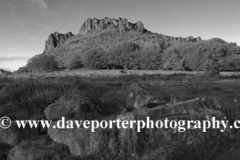 Dusk, Hen Cloud rock, the Roaches Rocks