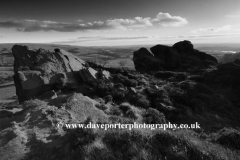 Rock formations of the Ramshaw Rocks