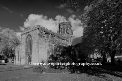 Autumn, St Marys church, Stafford town