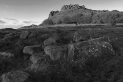 Hen Cloud rock, the Roaches Rocks