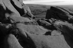 Sandstone rock formations, Ramshaw Rocks