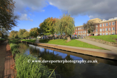 Autumn, Victoria Park, river Sow, Stafford