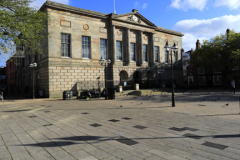 The Shire Hall building, market place, Stafford