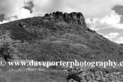 View to Hen Cloud rock, the Roaches Rocks, Upper Hulme