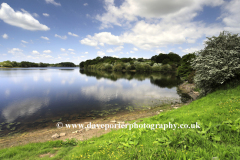 View over the Bosley Reservoir, Bosley village