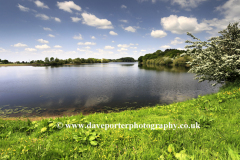 View over the Bosley Reservoir, Bosley village