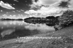 View over the Bosley Reservoir, Bosley village