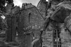 The Rock Hall cottage, the Roaches Rocks, near Leek town