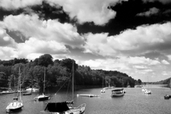 View over the Rudyard Reservoir, near Leek town