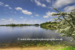 View over the Bosley Reservoir, Bosley village