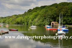 View over the Rudyard Reservoir, near Leek town