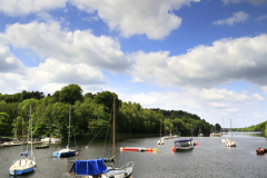 View over the Rudyard Reservoir, near Leek town