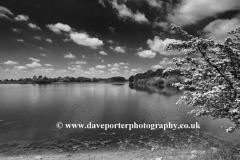 View over the Bosley Reservoir, Bosley village