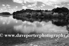 View over the Bosley Reservoir, Bosley village