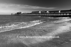 Dusk view over Southwold Pier