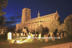 Dusk view over St Edmund's Church,  Southwold