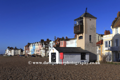 The beach and Promenade of Aldeburgh