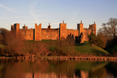 Sunset over Framlingham Castle