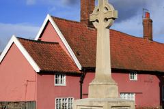 The War Memorial at Botesdale Village